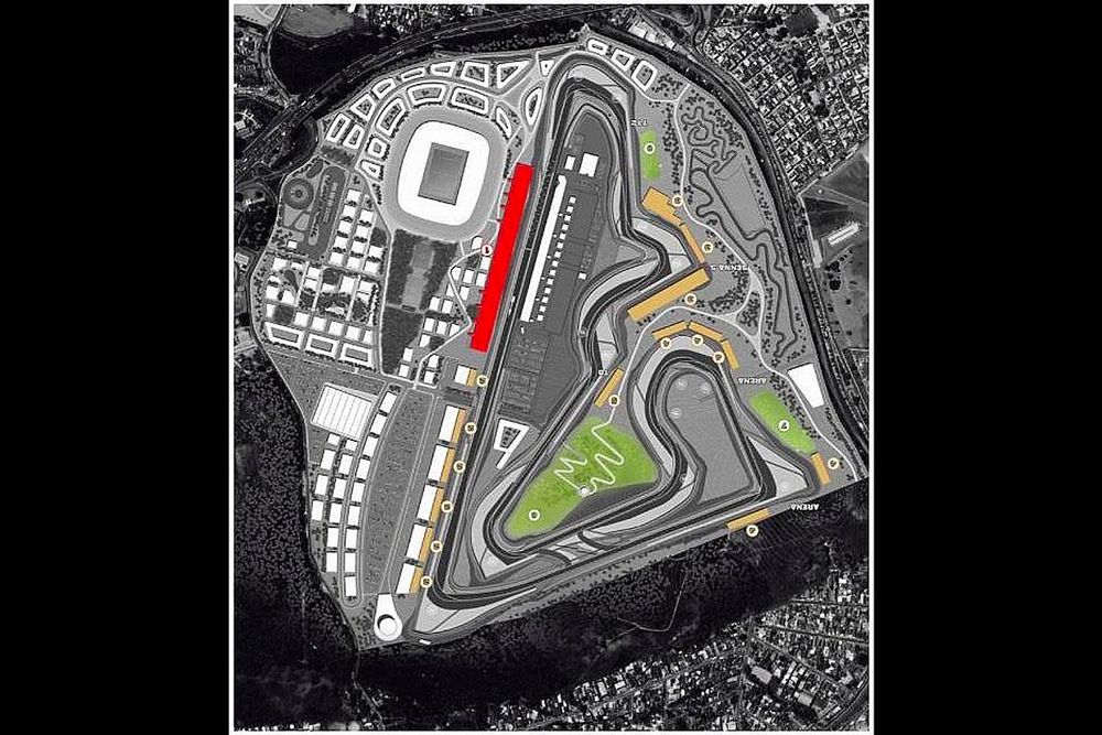 Proposed Rio de Janeiro circuit layout