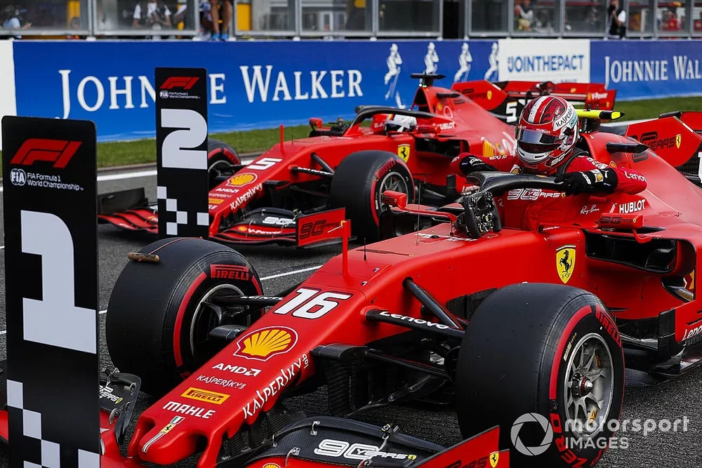 Charles Leclerc, Ferrari SF90, Sebastian Vettel, Ferrari SF90