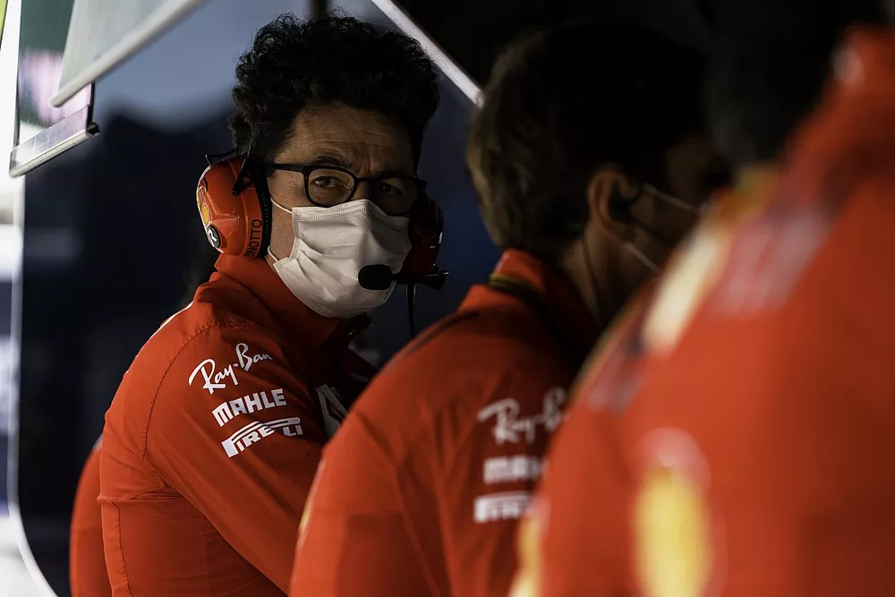 Mattia Binotto, Team Principal, Ferrari