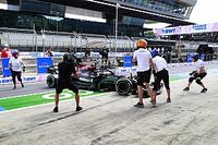 VIDEO: As&iacute; fue el ins&oacute;lito trompo de Bottas en el pitlane