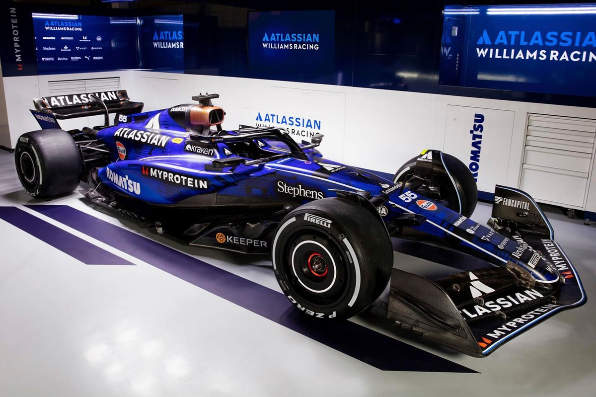 自動車 WILLIAMS F1 TEAM FULL VIEW Williams Williams unveils new 2025 F1 car