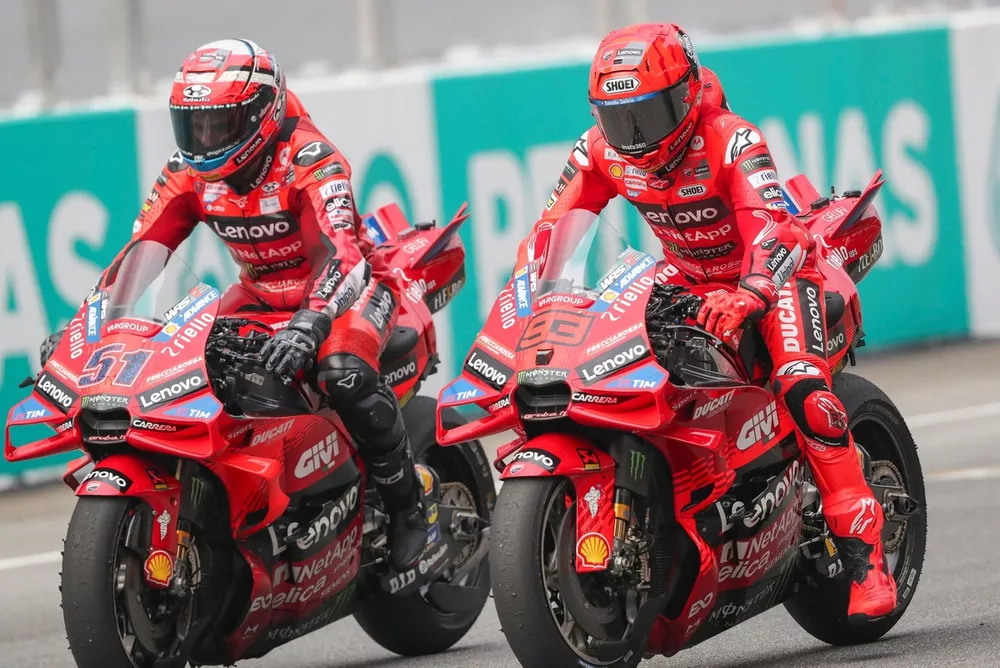 Marc M&aacute;rquez, Ducati Team, Michele Pirro