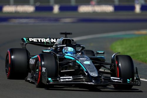 F1: Russell reclama de carro da Mercedes durante treinos na Austrália
