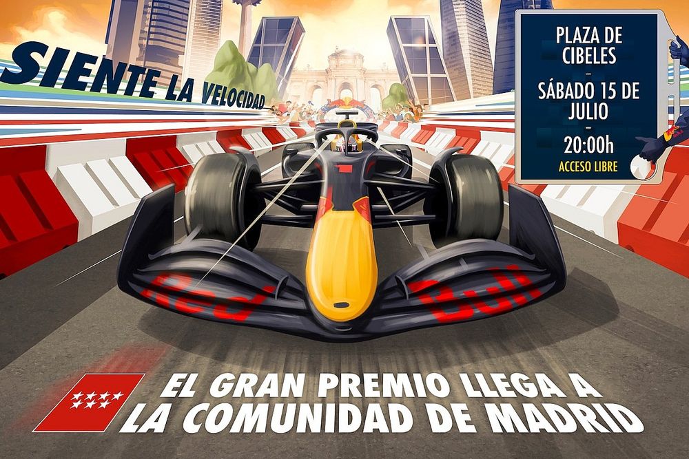 RED BULL SHOWRUN COMUNIDAD DE MADRID_CARTEL