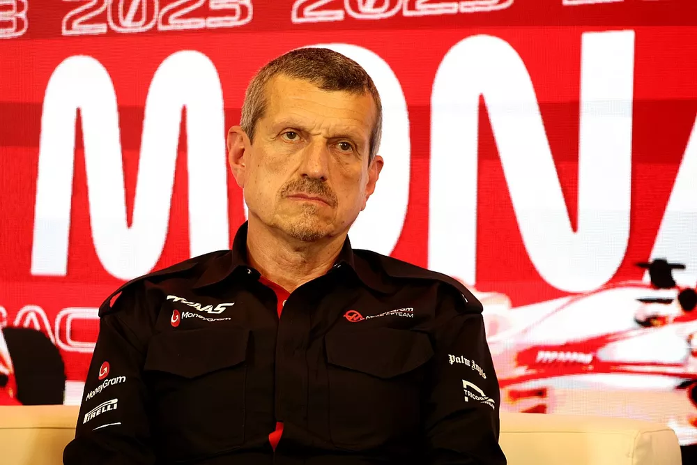 Guenther Steiner, Team Principal, Haas F1 Team, en conf&eacute;rence de presse
