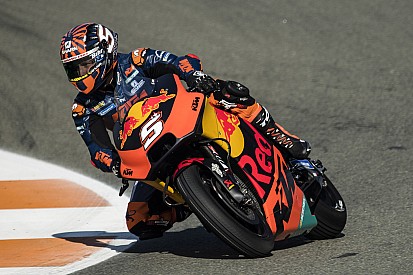 Zarco "inaugura" i test di Valencia: il francese debutta sulla KTM con il brivido...