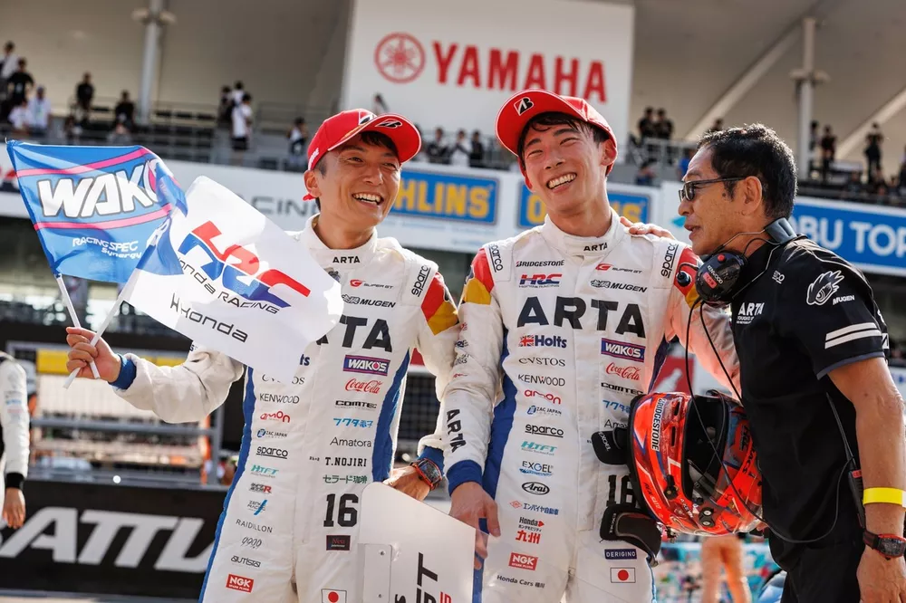 Tomoki Nojiri, Ren Sato, #16 ARTA MUGEN HRC PRELUDE-GT