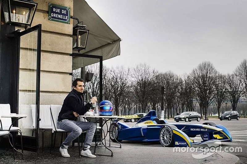Nicolas Prost, e.dams Renault, caff&egrave; a Parigi