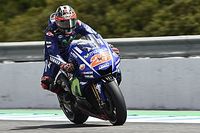 Viñales y Lorenzo ‘empatan’ al frente del warm up en Jerez