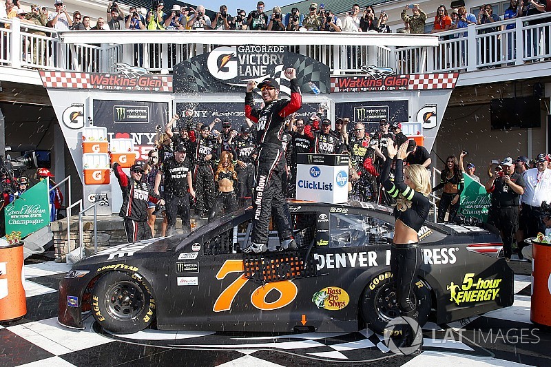 Truex wins dramatic fuel-mileage race at Watkins Glen