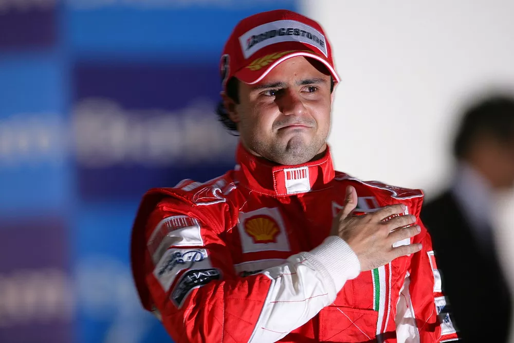 Podio: Felipe Massa, Ferrari