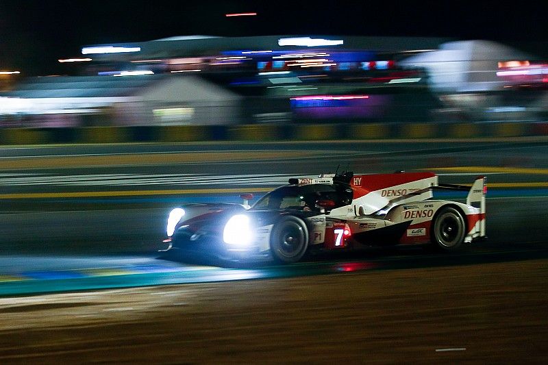 #7 Toyota Gazoo Racing Toyota TS050: Mike Conway, Kamui Kobayashi, Jose Maria Lopez