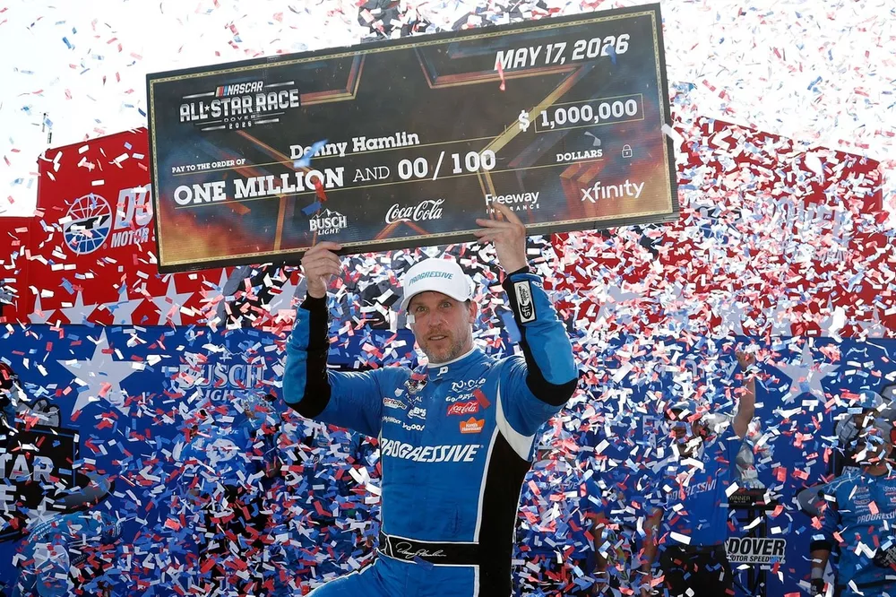 Denny Hamlin adds to legacy with million dollar win but mad it doesn't count