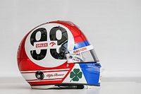 Los cascos especiales de los pilotos de F1 en Imola