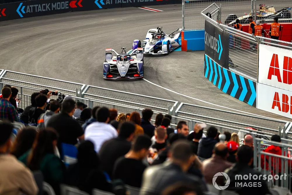 Robin Frijns, Virgin Racing, Audi e-tron FE06 Maximilian Gunther, BMW I Andretti Motorsports, BMW iFE.20 