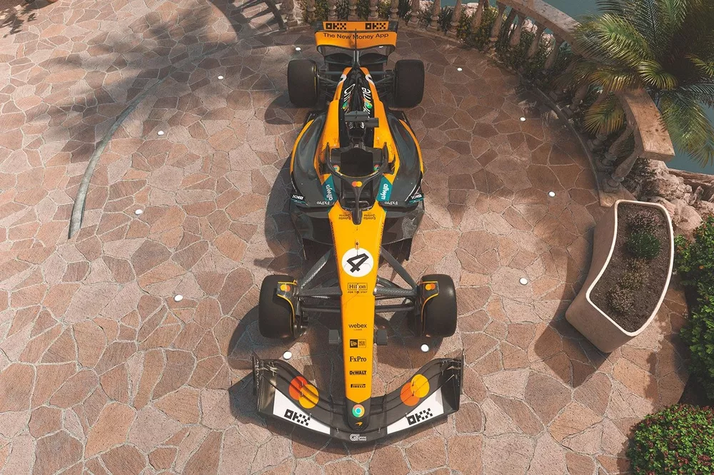 La livrée spéciale McLaren à Monaco