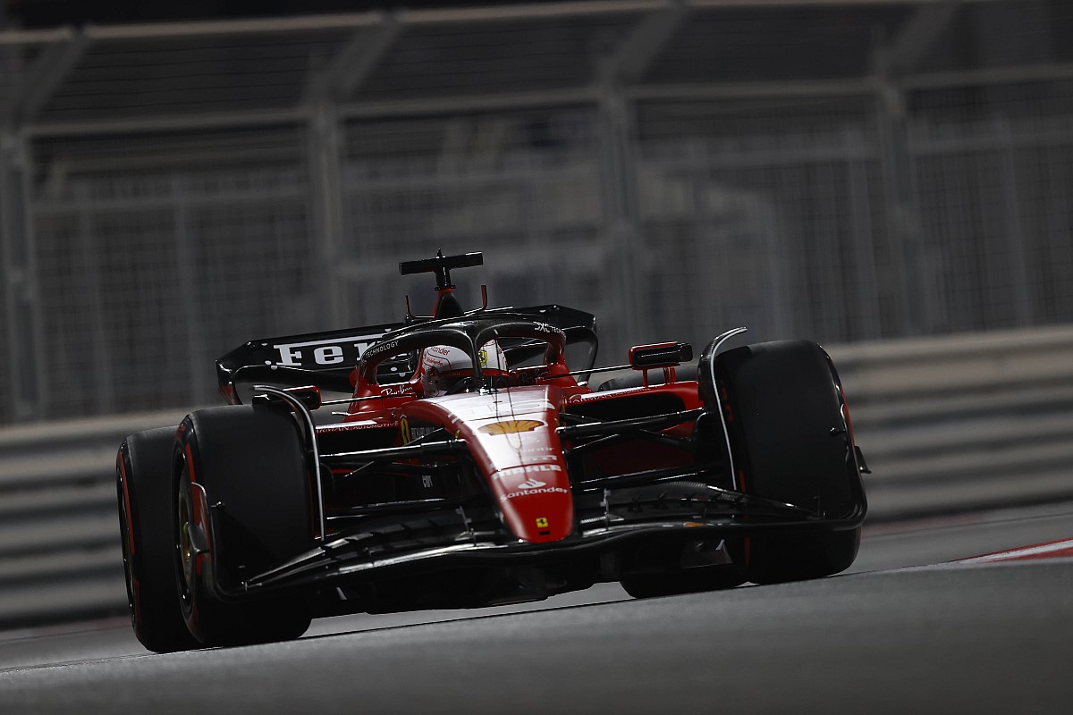 F1 Abu Dhabi GP Leclerc quickest in disrupted FP2 after Sainz