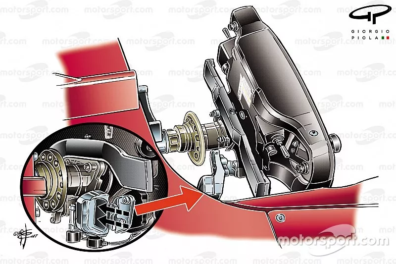 Ferrari SF70H steering wheel detail