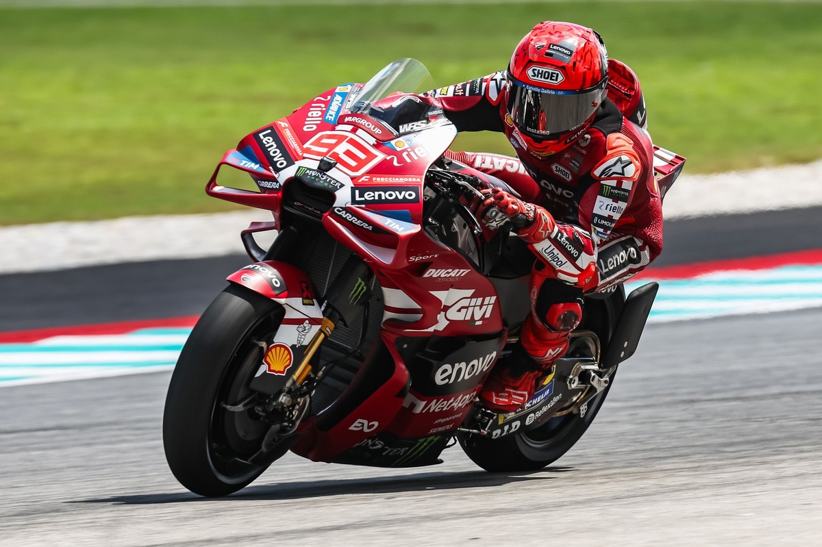 Marc Marquez Leads Practice at Malaysian GP as Jorge Martin Withdraws