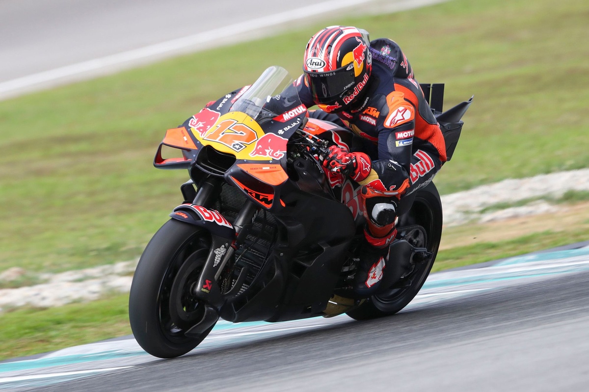 KTM Shows Early Promise with New RC16 Package at Sepang Test