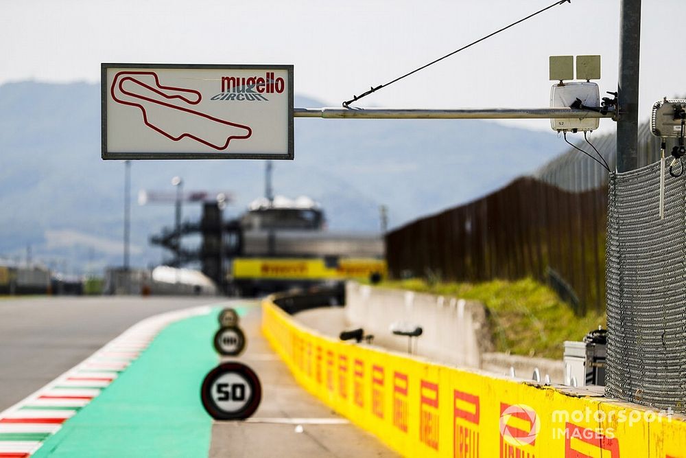 Mugello circuit branding