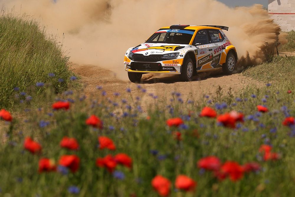 Emilio Fern&aacute;ndez, Ruben Garcia, Skoda Fabia Rally2 evo