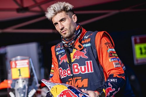 Kevin Benavides: "El motor se par&oacute; de repente y no tuve m&aacute;s que llorar"