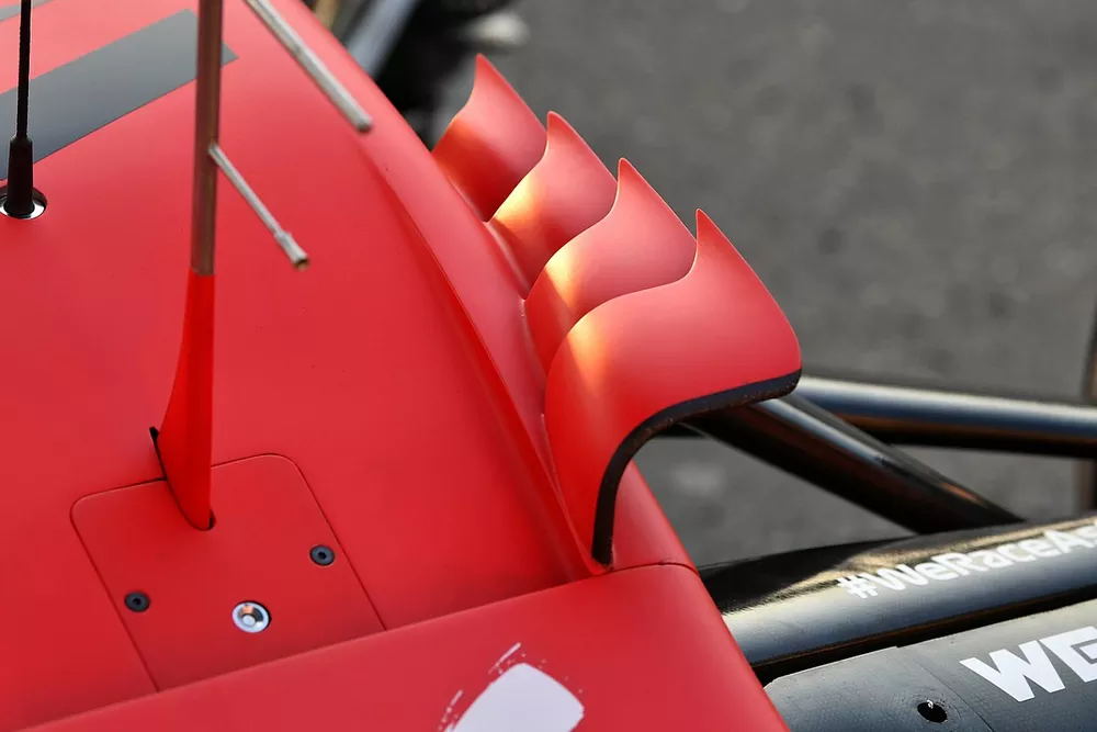 Ferrari SF21 detail