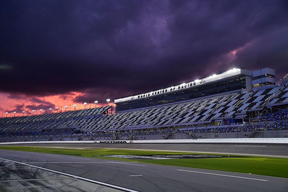 Daytona International Speedway sunset
