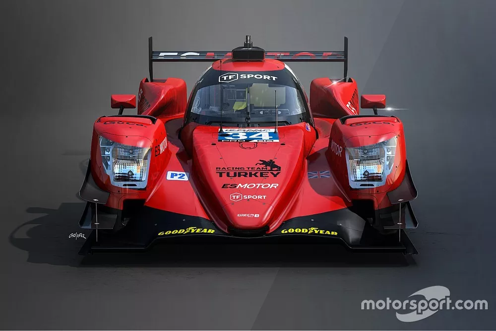 #34 Racing Team Turkey Oreca 07, Salih Yolu&ccedil;, Charlie Eastwood, Harry Tincknell