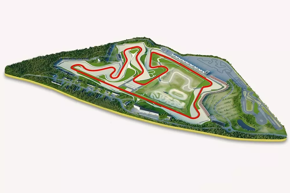 Kymi Ring proposed layout for MotoGP in Finland