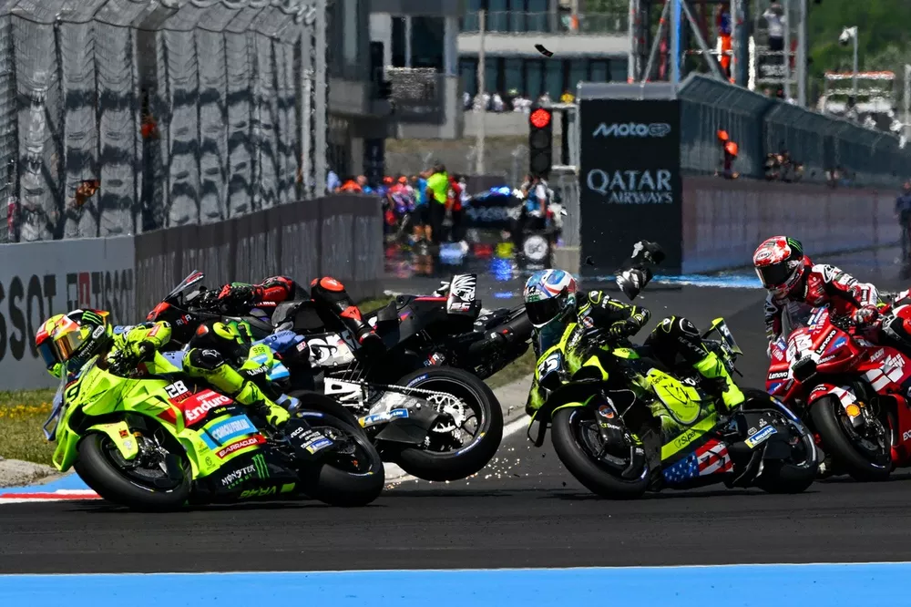 Jorge Mart&iacute;n, Aprilia Racing Team, Ra&uacute;l Fern&aacute;ndez, Trackhouse Racing, Ferm&iacute;n Aldeguer, Gresini Racing, Marco Bezzecchi, Aprilia Racing