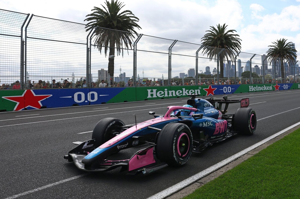 Gasly : "Nous sommes loin du potentiel maximal" de l'Alpine