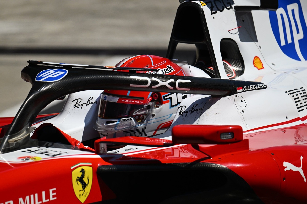 Leclerc se queja: "Con estos motores es mejor no ir al límite en la Q3"