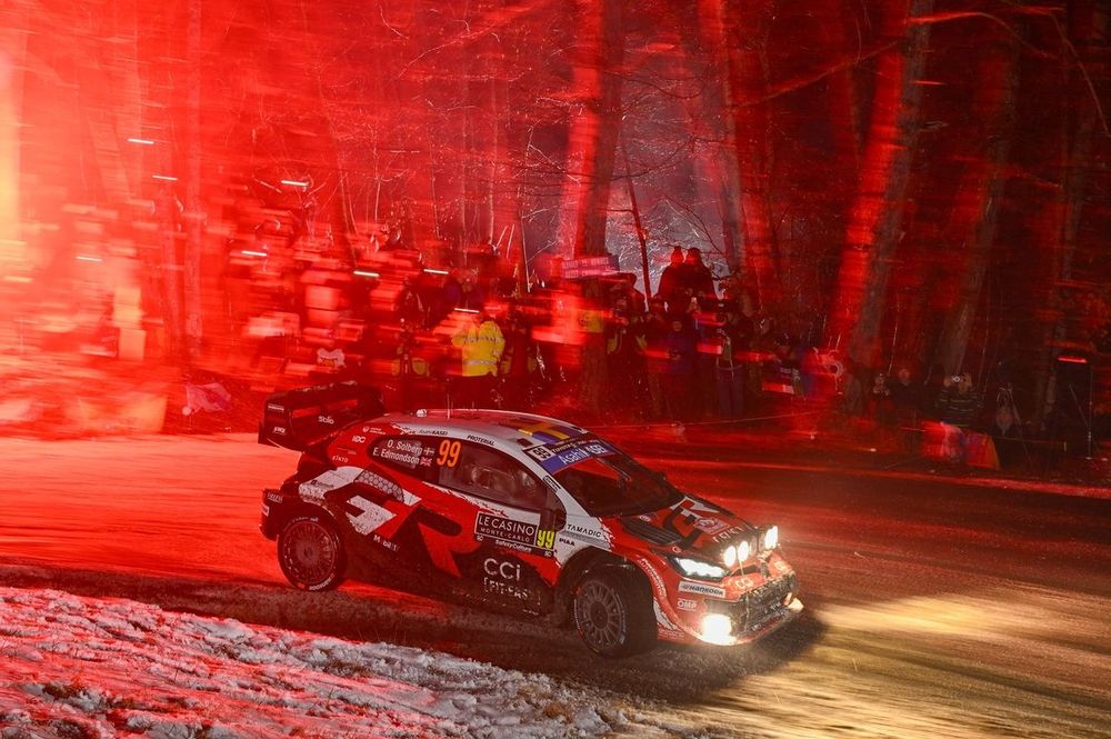 Oliver Solberg Elliott Edmondson, , Toyota Gazoo Racing WRT Toyota GR Yaris Rally1