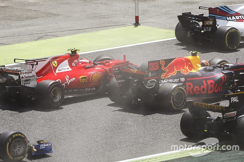 【F1】ライコネンとフェルスタッペン、ターン1でのボッタスを非難