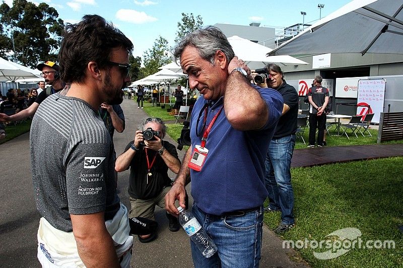 Fernando Alonso, McLaren con Carlos Sainz