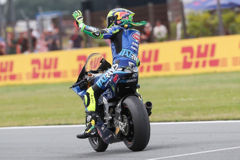 Race winner Diogo Moreira, Italtrans Racing Team