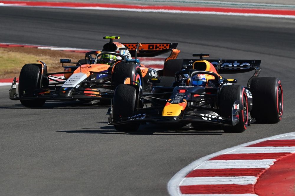 Lando Norris, McLaren, Max Verstappen, Red Bull Racing