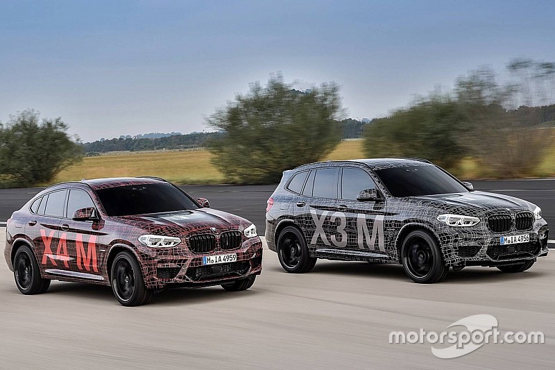 BMW X3 M та X4 M офіційно представлені у вигляді закамуфльованих прототипів