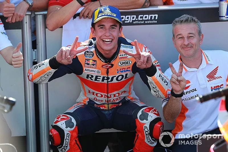 Segundo clasificado Marc Marquez, Repsol Honda Team