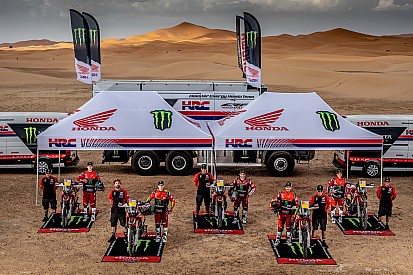 Una mañana de 'shakedown' con el equipo Honda para el Dakar 2019