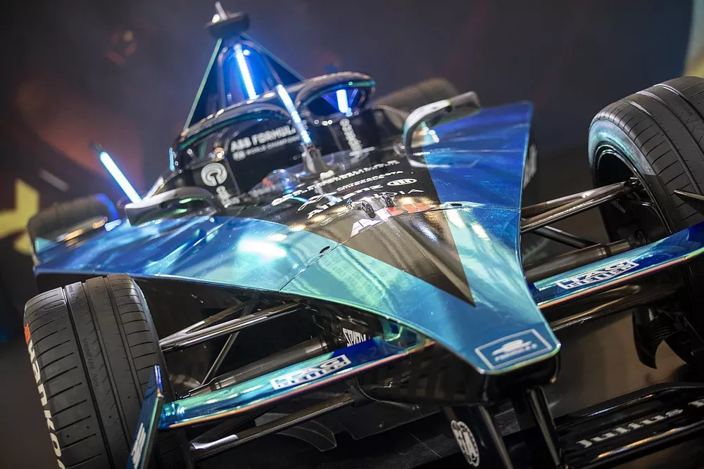 La monoplace de troisi&egrave;me g&eacute;n&eacute;ration de Formula E