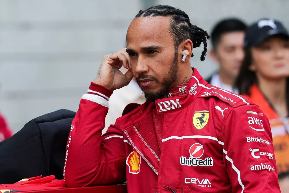لويس هاميلتون، فيراري
