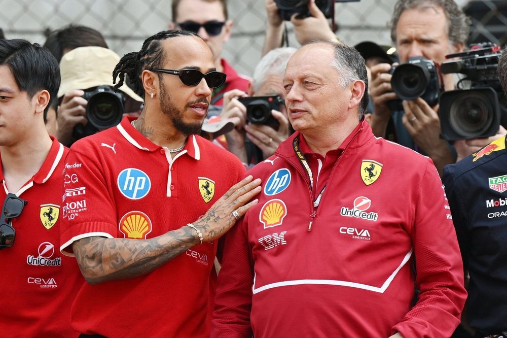 Lewis Hamilton, Ferrari, Frederic Vasseur