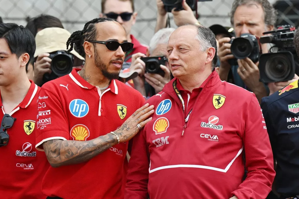 Lewis Hamilton, Ferrari, Frederic Vasseur, Ferrari