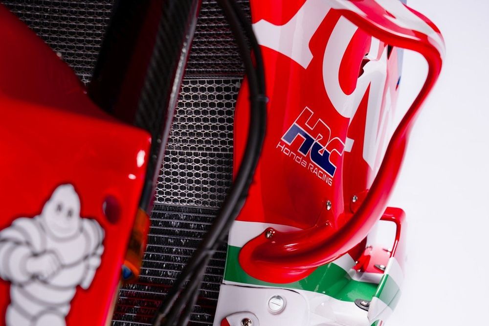 Decoraci&oacute;n de la RC213V de Honda HRC para 2025