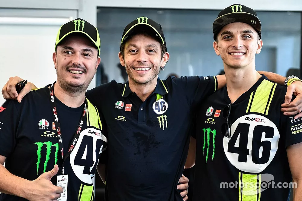 #46 Monster VR46 Kessel Ferrari 488 GT3: Valentino Rossi, Luca Marini, Alessio Salucci