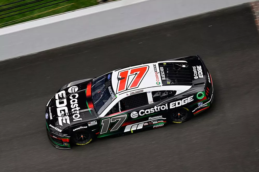 Chris Buescher, RFK Racing, Castrol Edge Ford Mustang