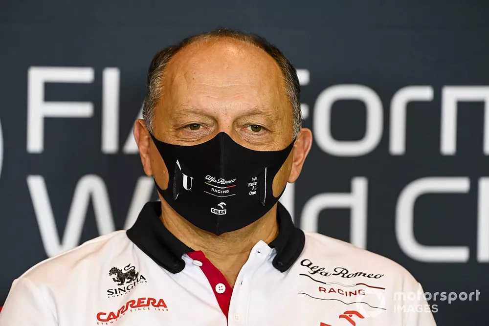 Frederic Vasseur, Team Principal, Alfa Romeo Racing